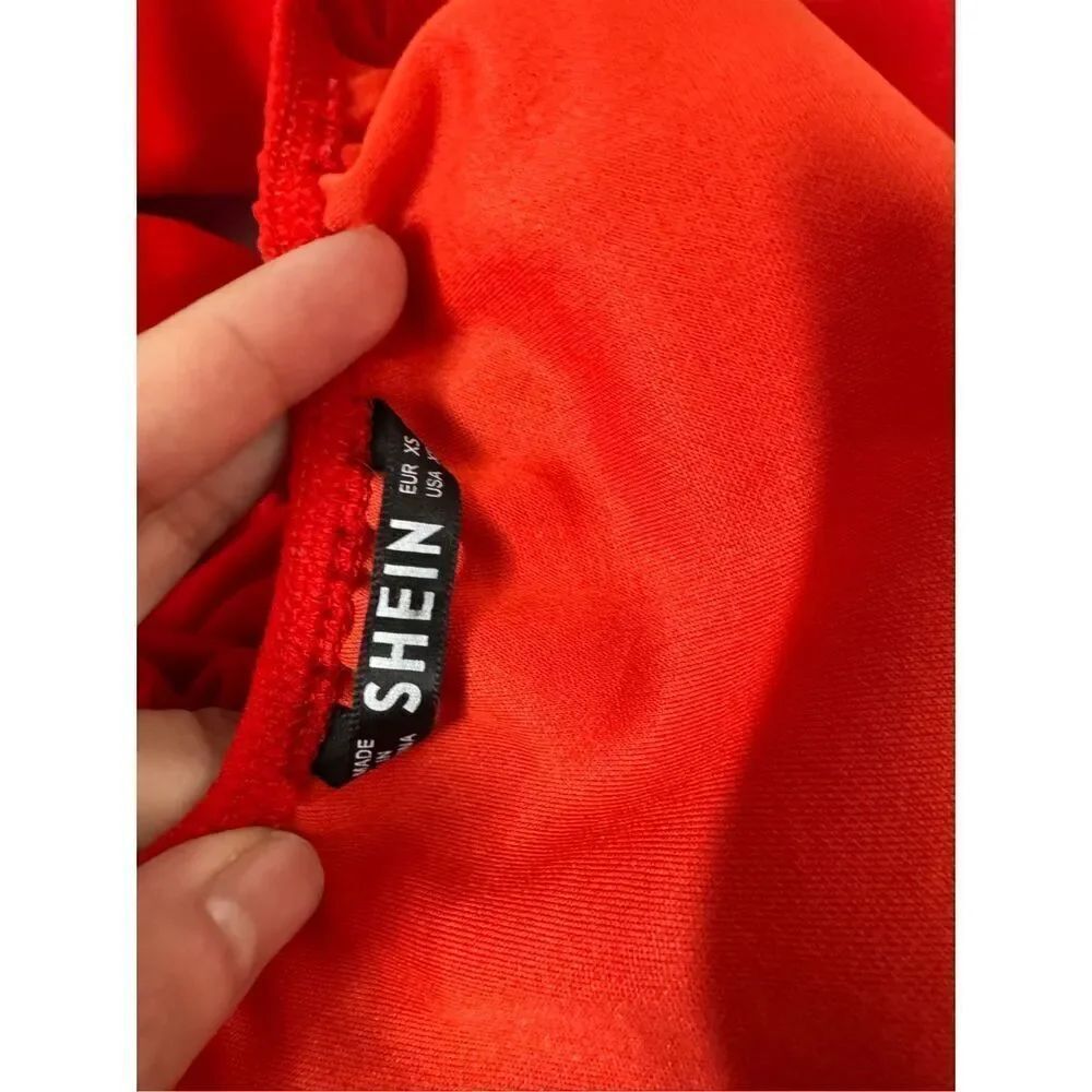 Red blouse size XS - Picture 4 of 5